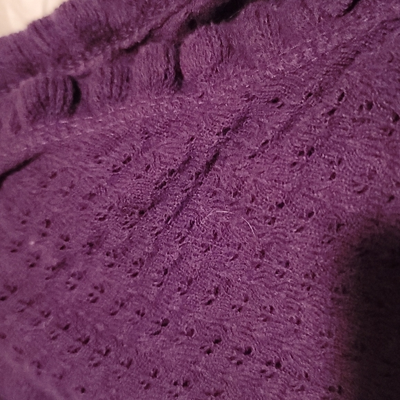 Moda International Victoria's Secret Purple Top XS - Picture 3 of 3